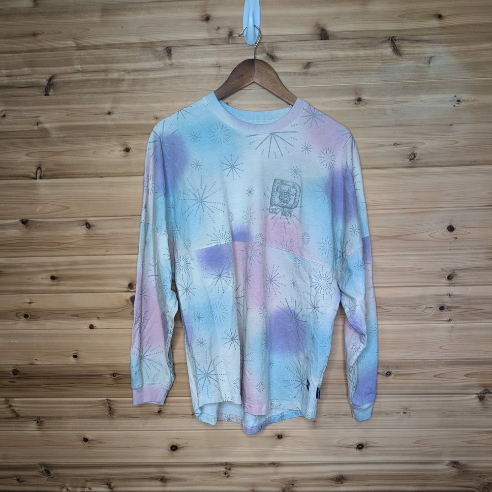 Disney 100 Years of Wonder Spirit Jersey Walt Disney World Pastel Tie Dye Med